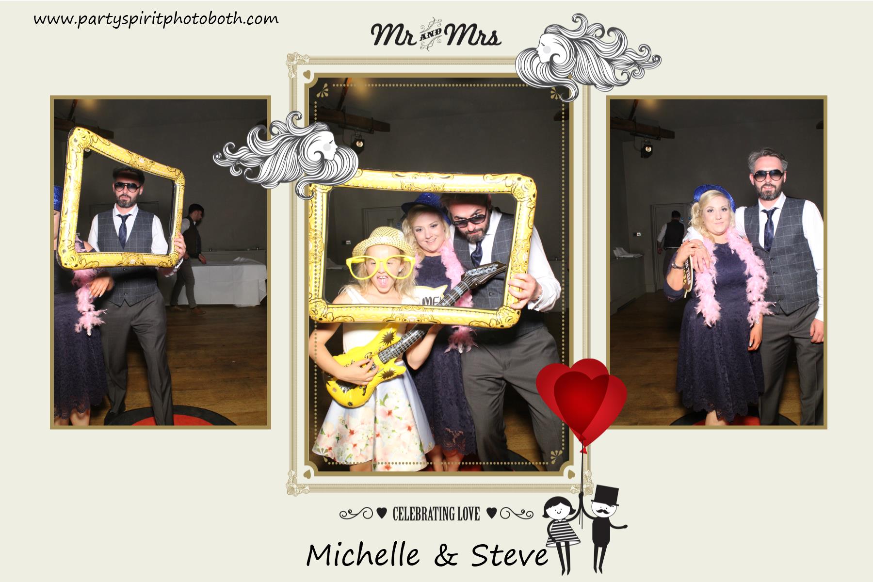 Michelle & Steve Wedding | View more photos from the event at gallery.partyspiritphotobooth.com/u/PartySpiritPhotoBooth/Michelle-Steve-Wedding
